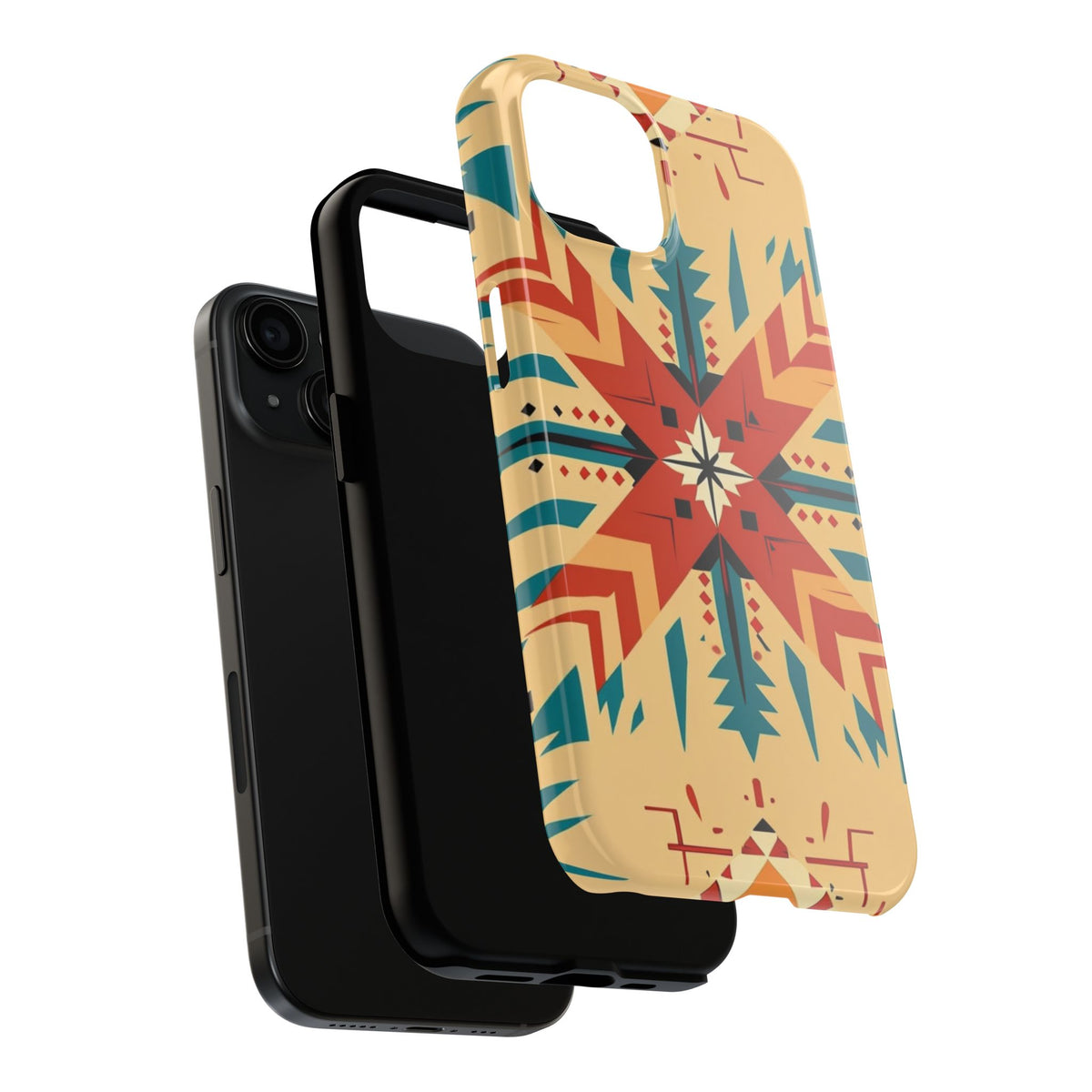 Southwestern Geometric Starburst Tough Phone Case