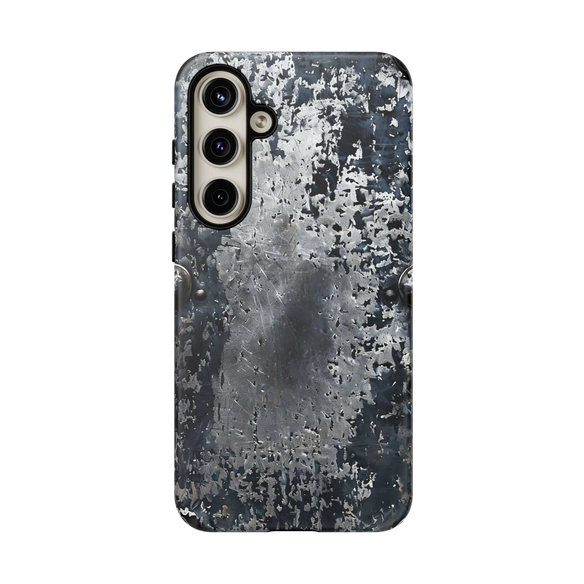 Rugged Rusted Metal Phone Case — Industrial Distressed Armor for iPhone