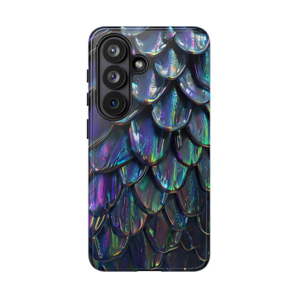 Dragon Scale Phone Case — Iridescent Dragon Scale Tough Case
