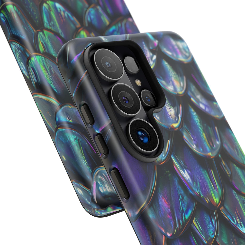 Dragon Scale Phone Case — Iridescent Dragon Scale Tough Case