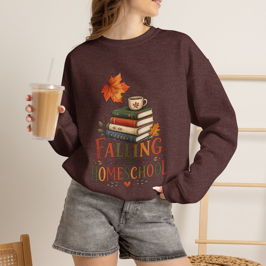 Falling for Home School Sweatshirt