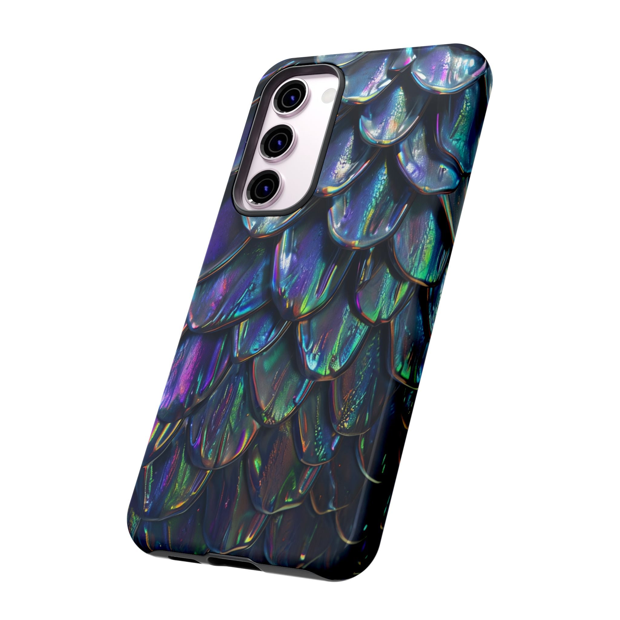 Dragon Scale Phone Case — Iridescent Dragon Scale Tough Case