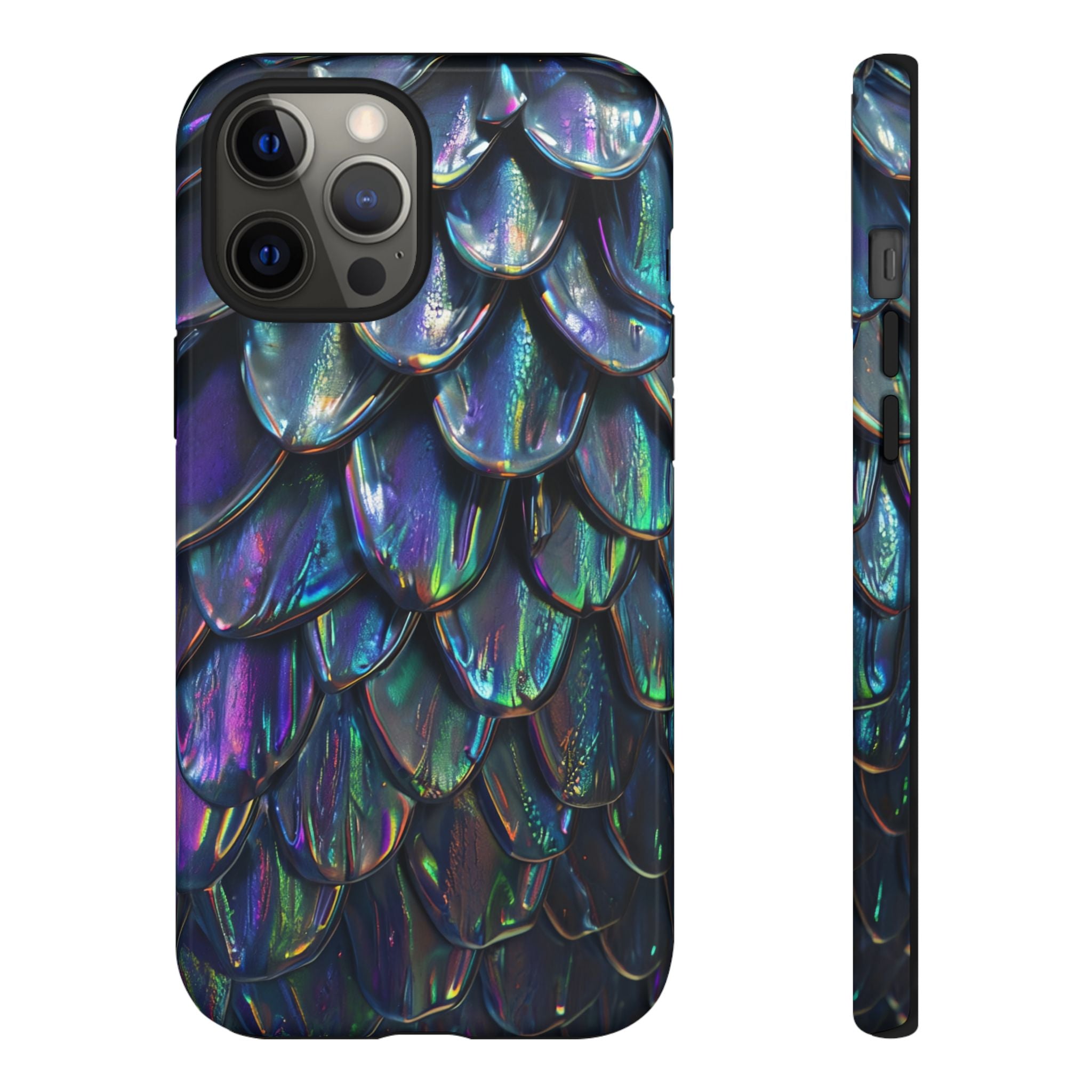 Dragon Scale Phone Case — Iridescent Dragon Scale Tough Case