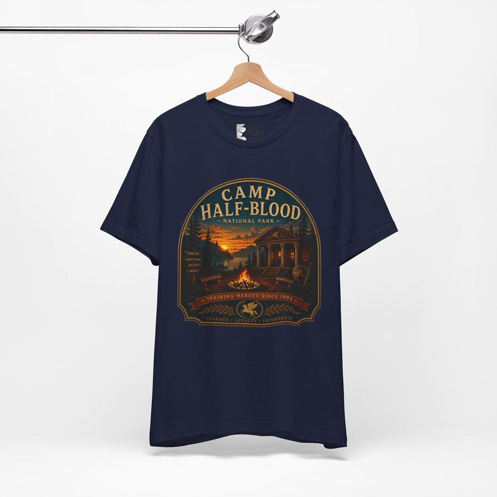 Camp Half-Blood Graphic Tee — Vintage National Park Percy Jackson Shirt