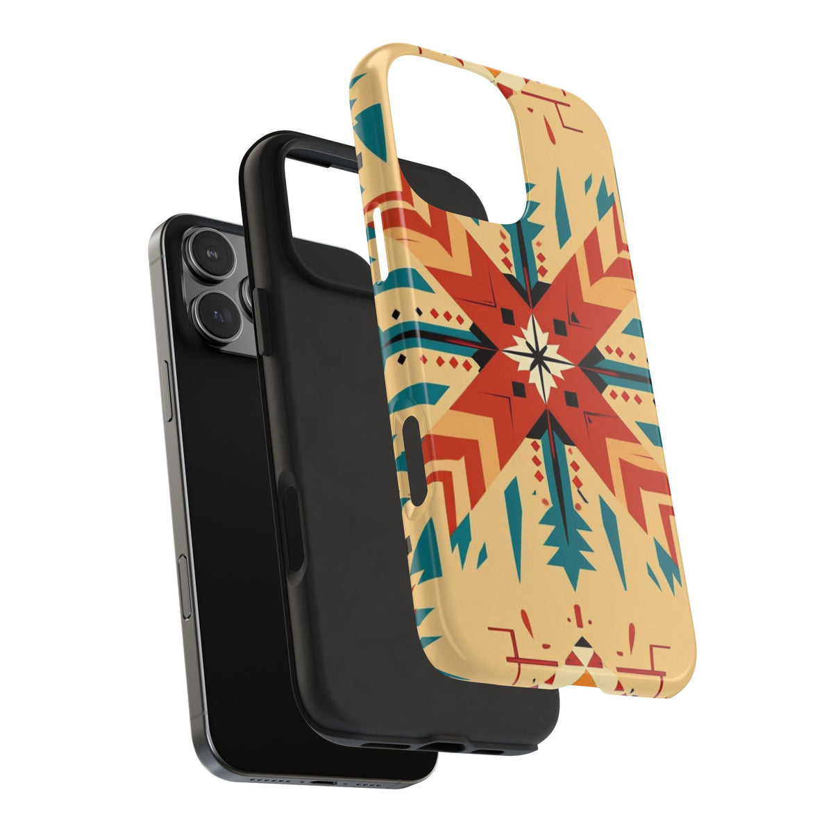 Southwestern Geometric Starburst Tough Phone Case