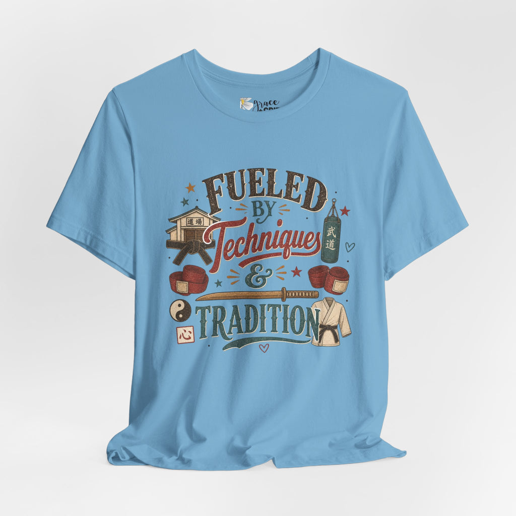 Fueled by Techniques & Tradition T-Shirt | Baking / Rustic Kitchen Design