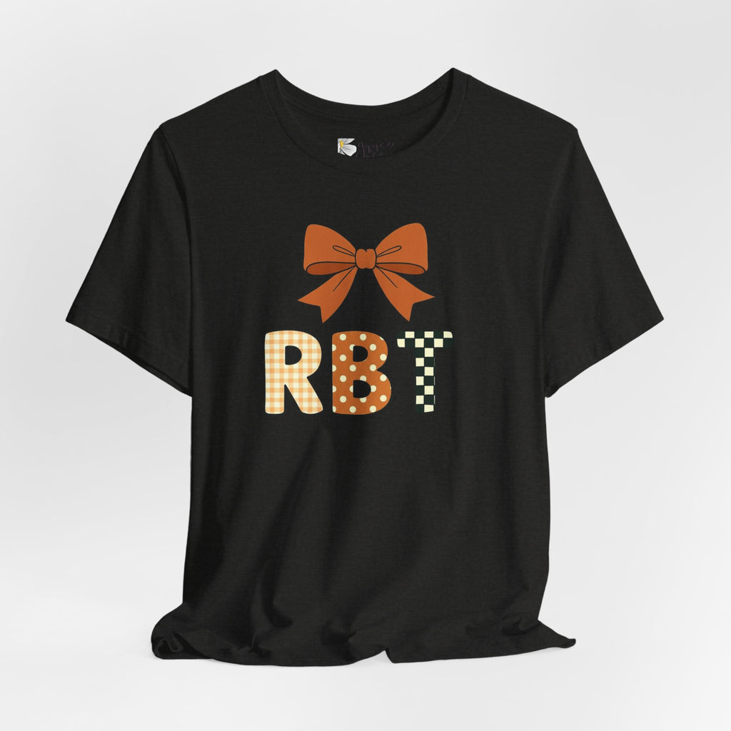 RBT Patch Letters Tee | Bow Monogram Shirt, Checkered & Gingham Initials