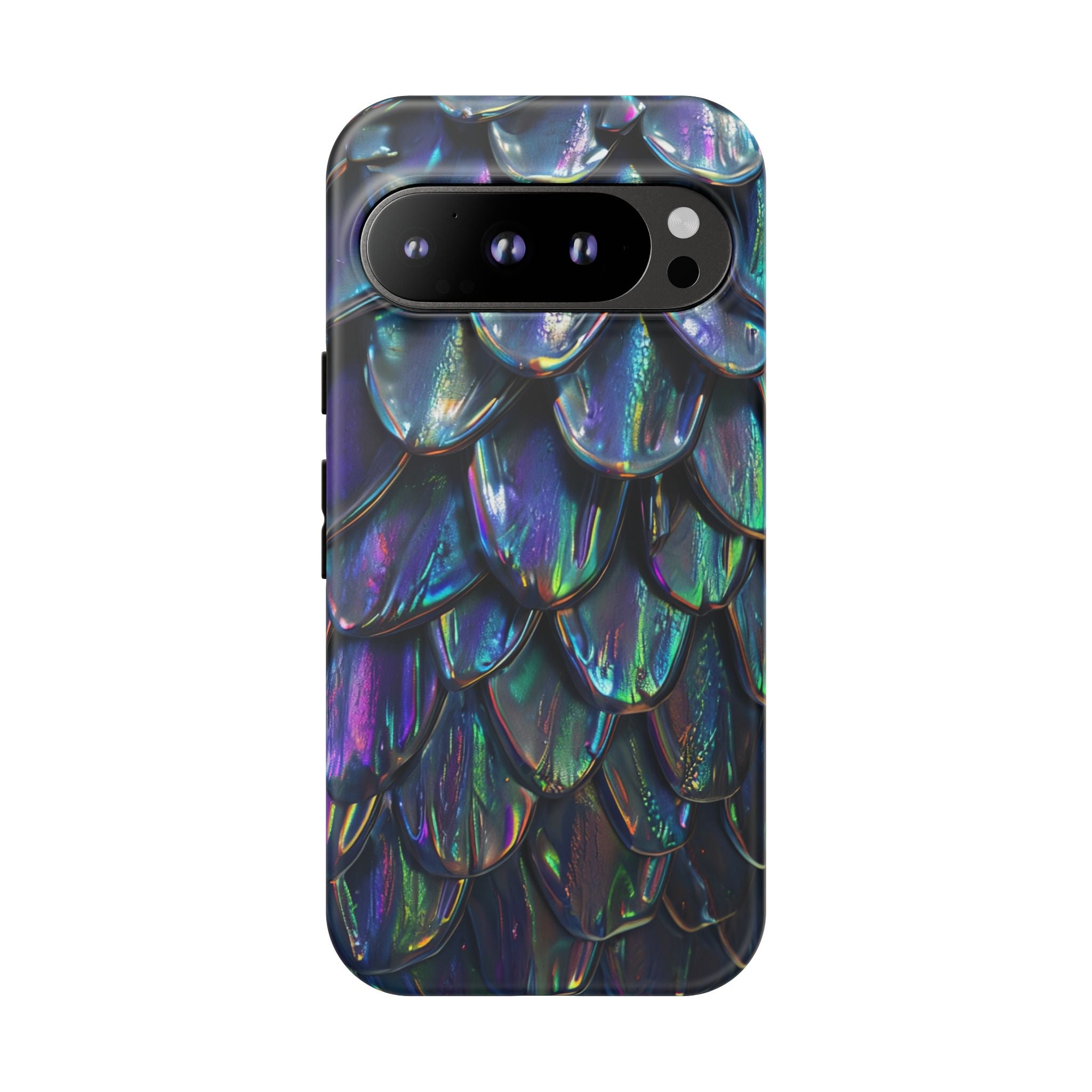 Dragon Scale Phone Case — Iridescent Dragon Scale Tough Case
