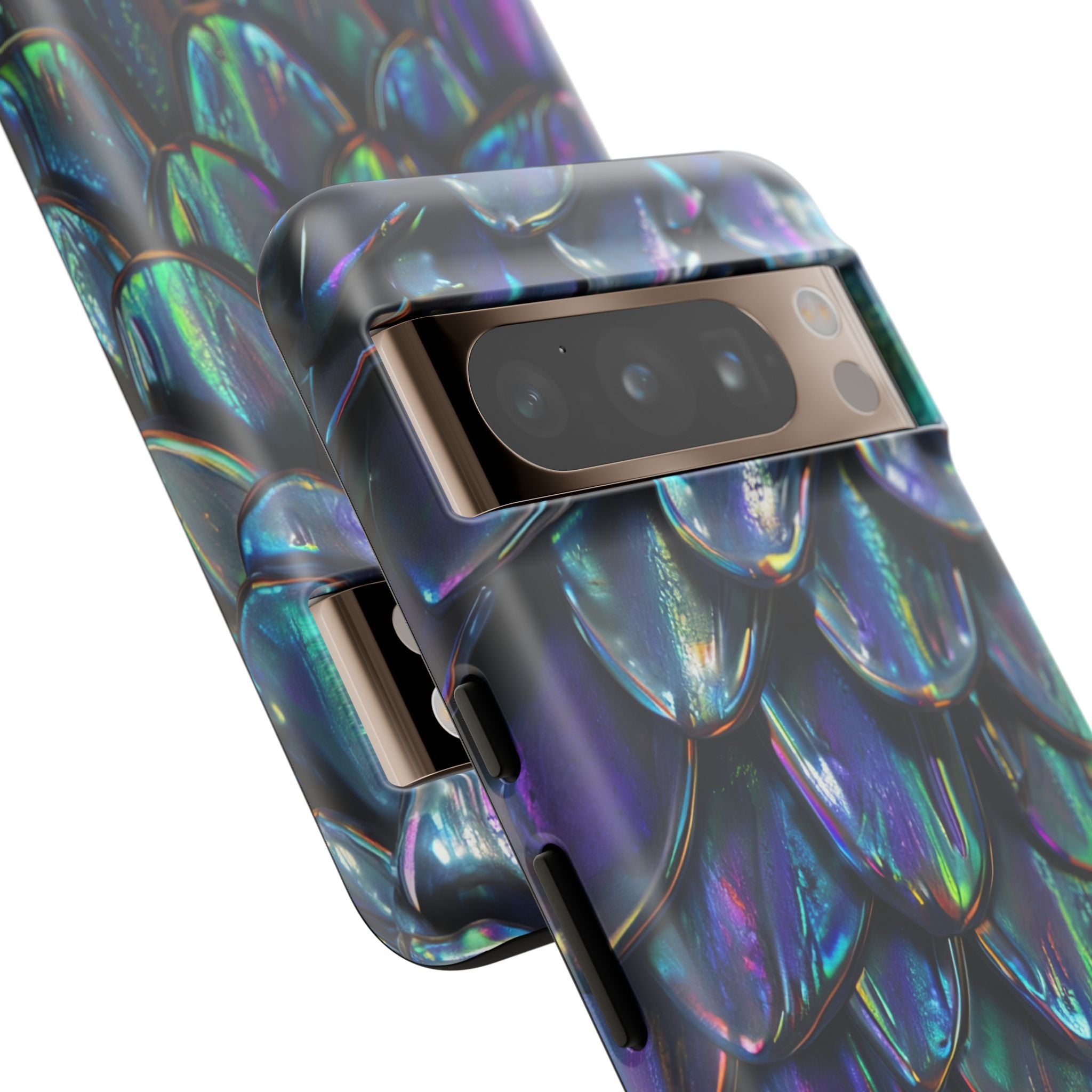 Dragon Scale Phone Case — Iridescent Dragon Scale Tough Case