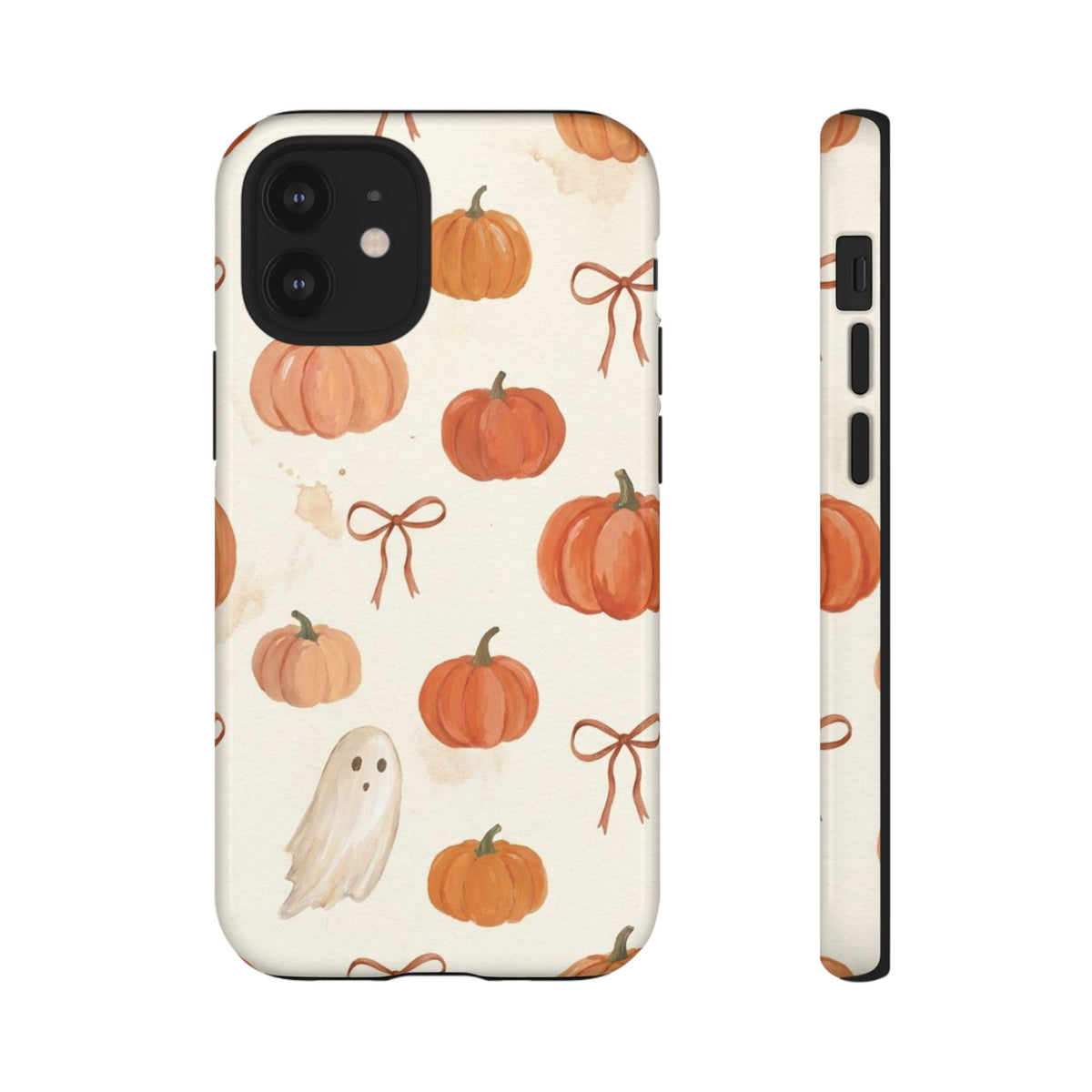 Autumn Pumpkin Ghost Tough Phone Case