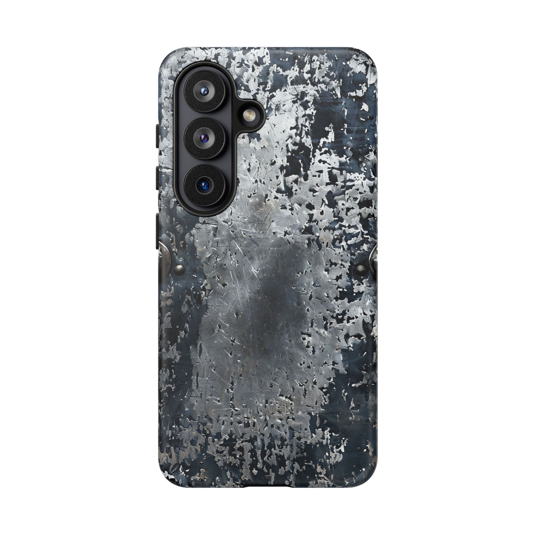 Rugged Rusted Metal Phone Case — Industrial Distressed Armor for iPhone