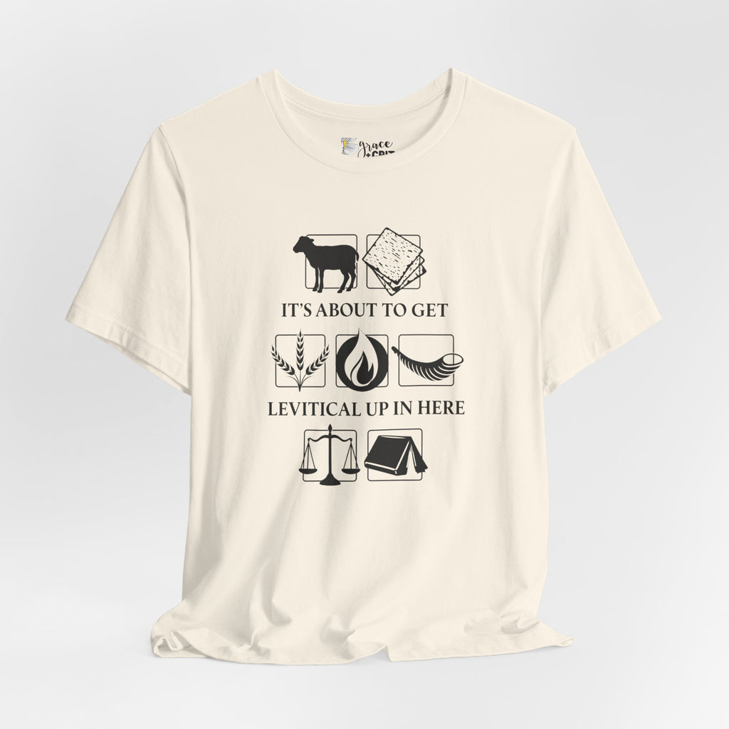 Levitical Up In Here T-Shirt — Funny Bible Symbols Tee