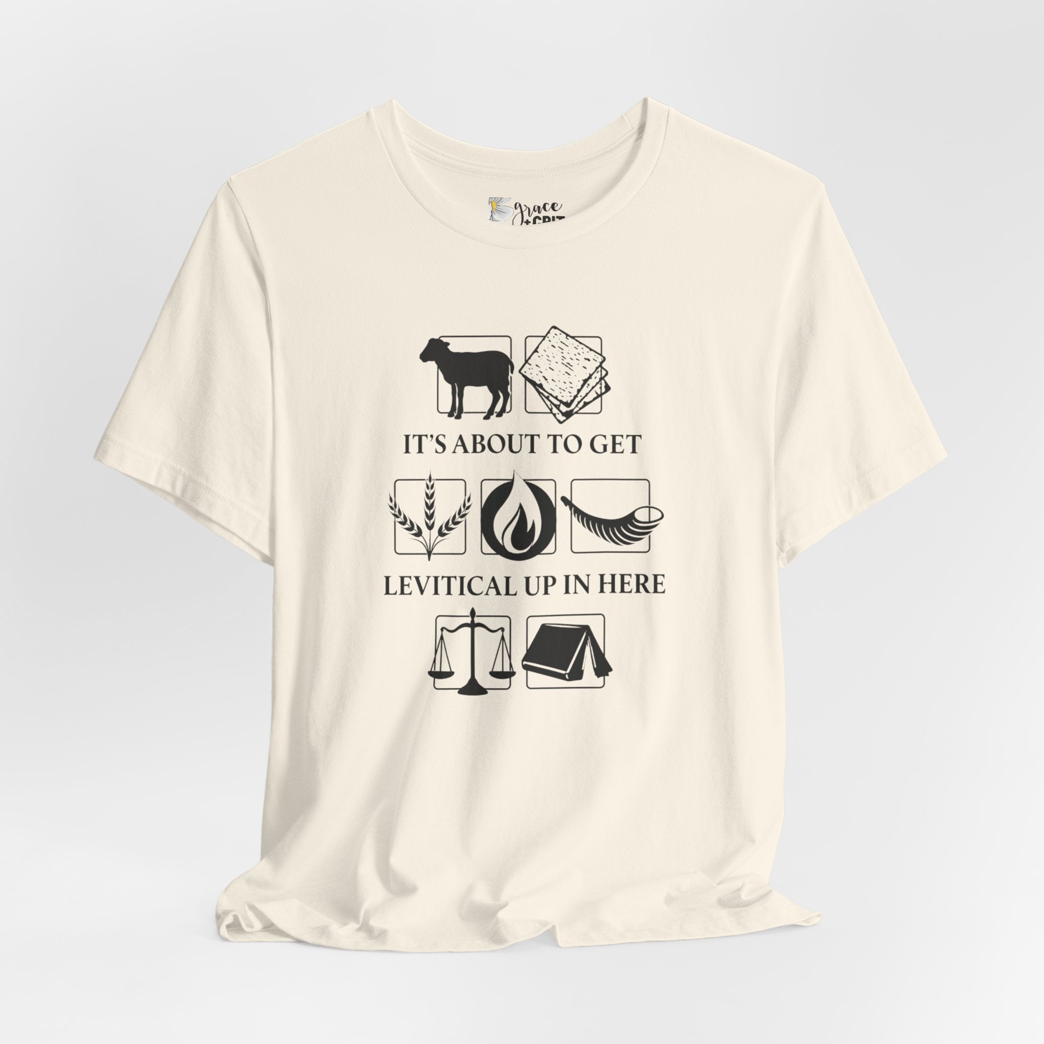Levitical Up In Here T-Shirt — Funny Bible Symbols Tee