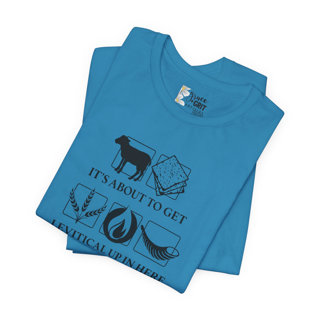 Levitical Up In Here T-Shirt — Funny Bible Symbols Tee