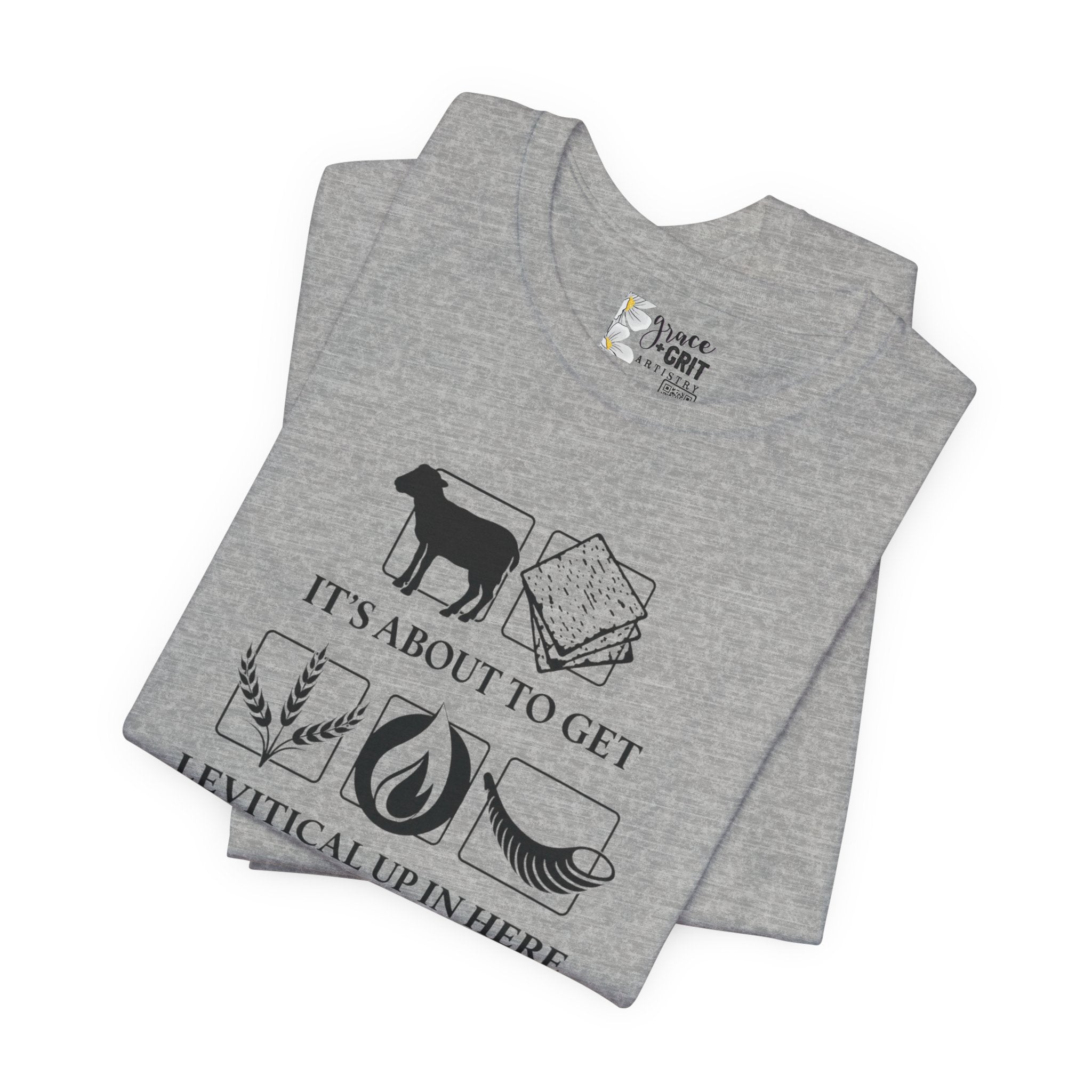 Levitical Up In Here T-Shirt — Funny Bible Symbols Tee
