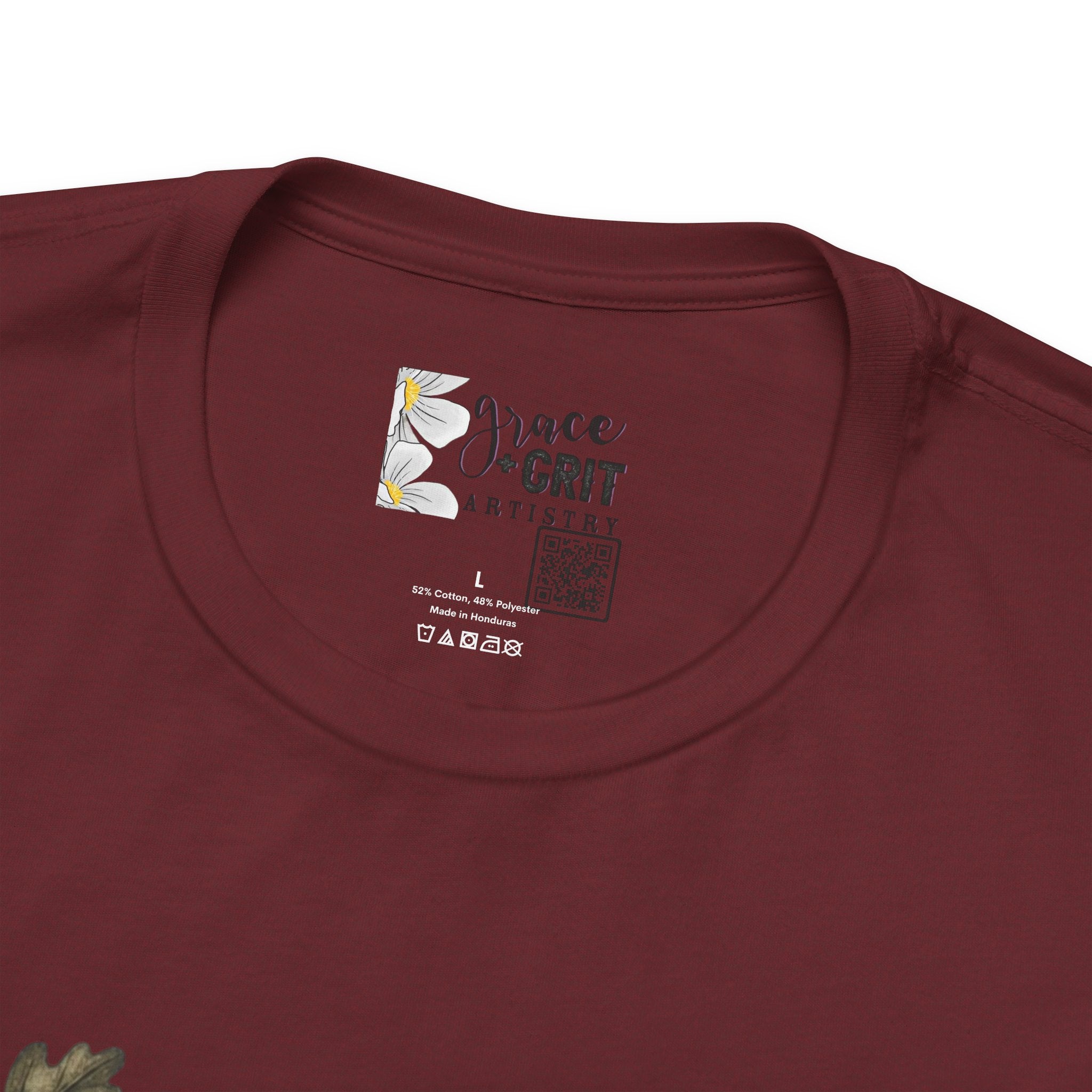 Bible Verse Stack T-Shirt — Genesis Exodus Leviticus Numbers Deuteronomy Floral Graphic