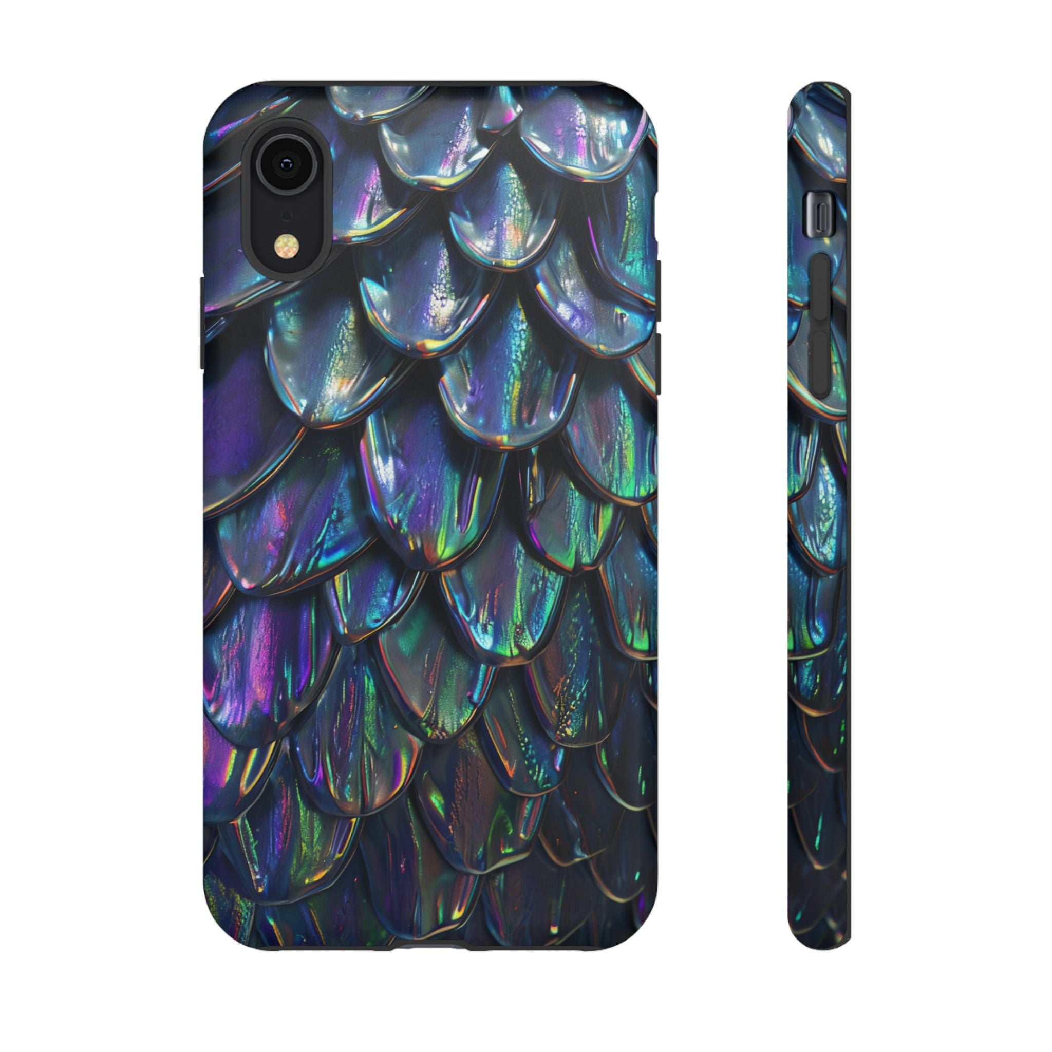Dragon Scale Phone Case — Iridescent Dragon Scale Tough Case
