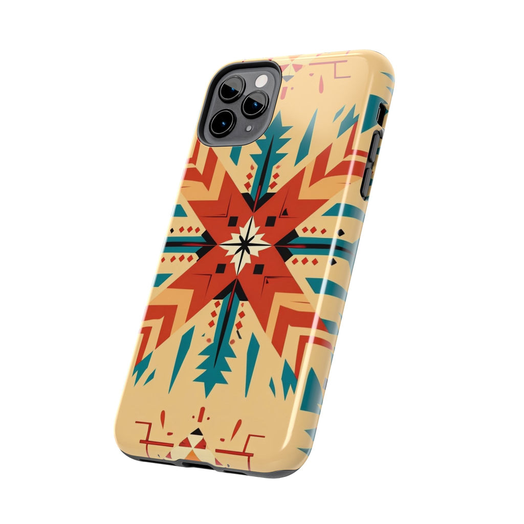 Southwestern Geometric Starburst Tough Phone Case