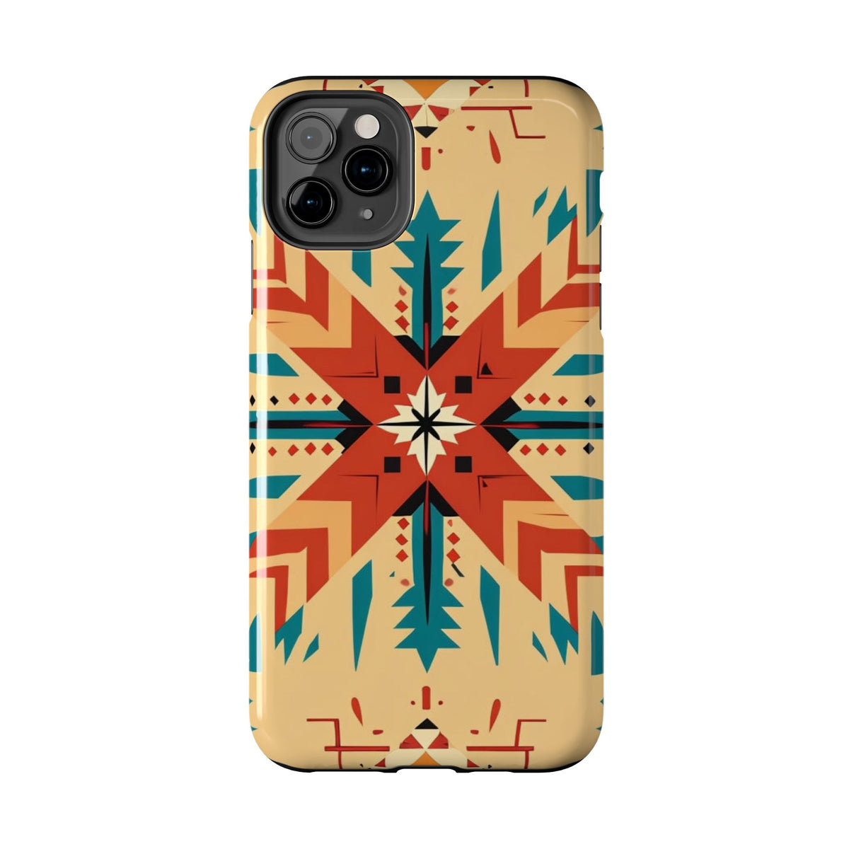 Southwestern Geometric Starburst Tough Phone Case
