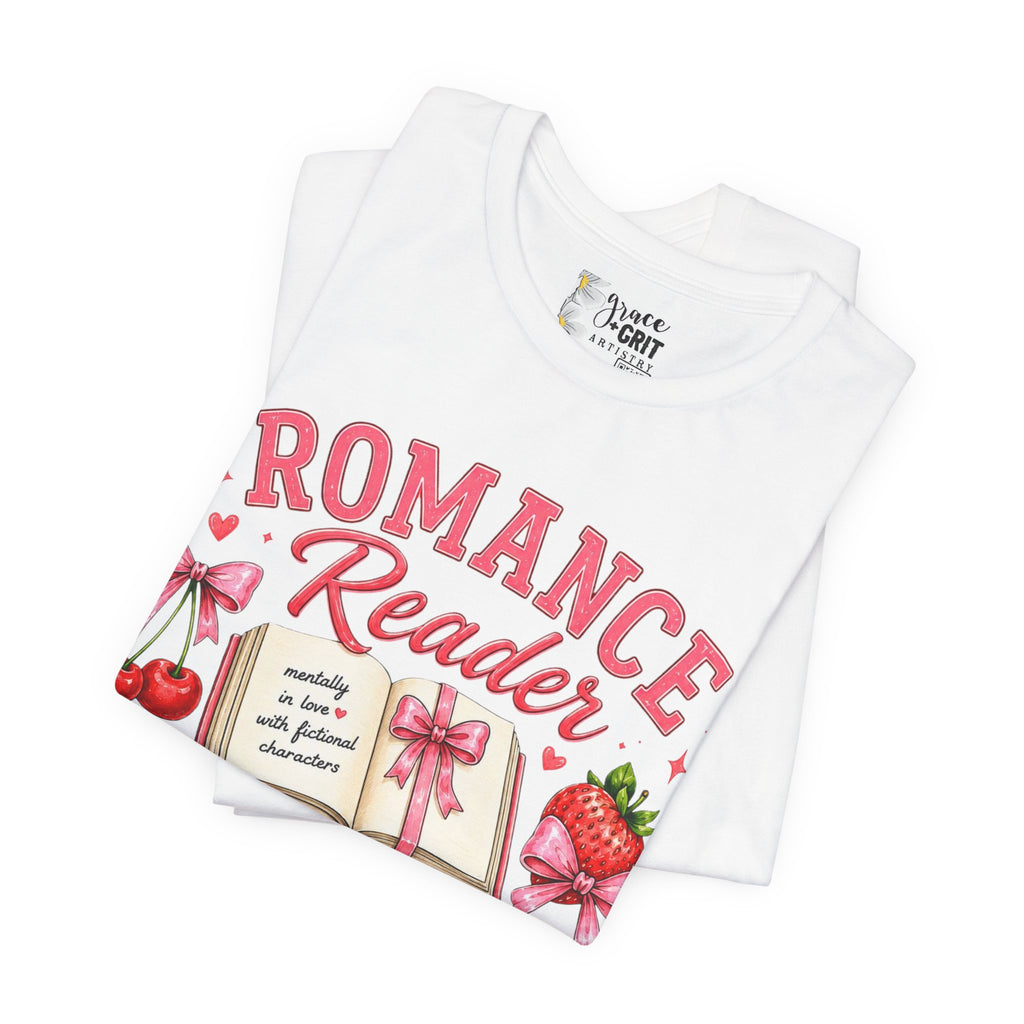 Romance Reader Recovery Club Tee — “Just One More Chapter” Graphic Shirt