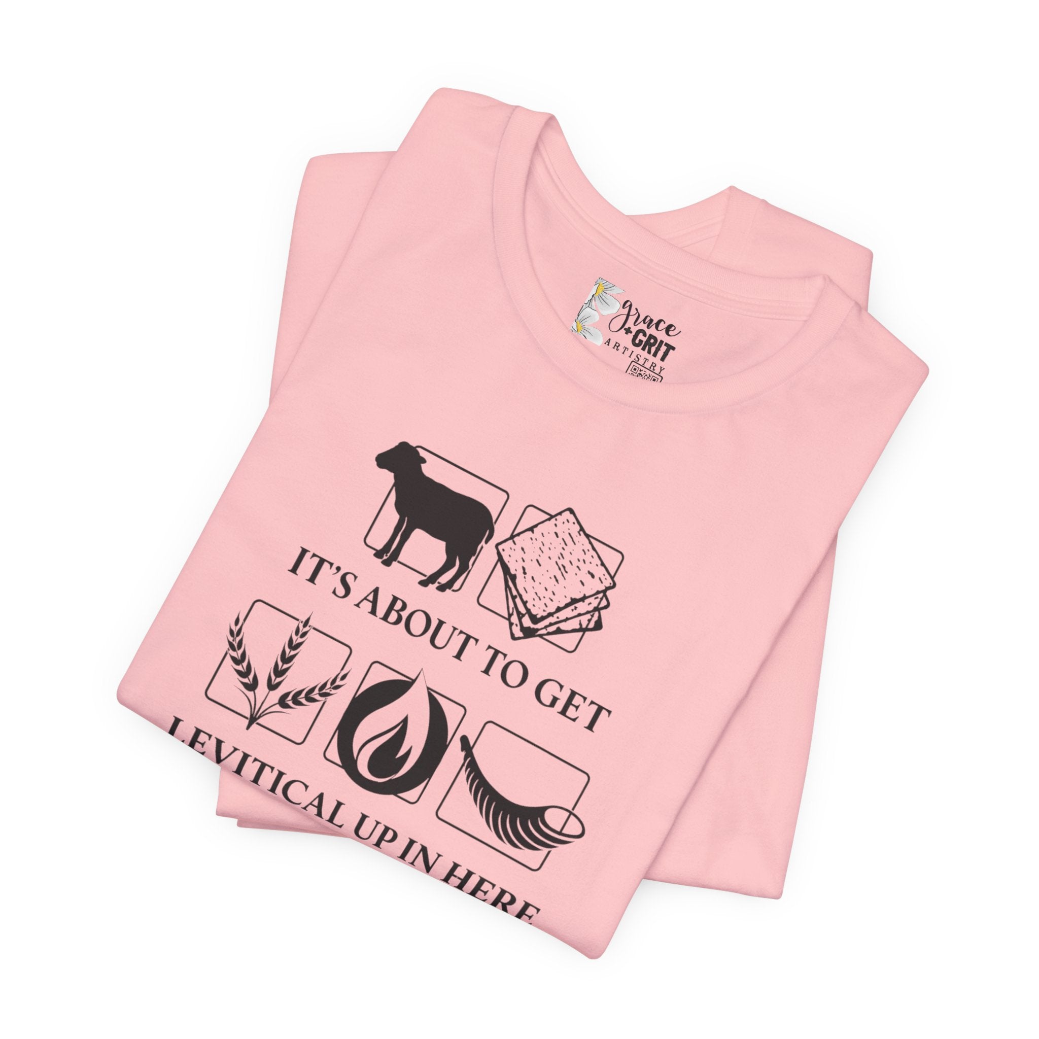 Levitical Up In Here T-Shirt — Funny Bible Symbols Tee