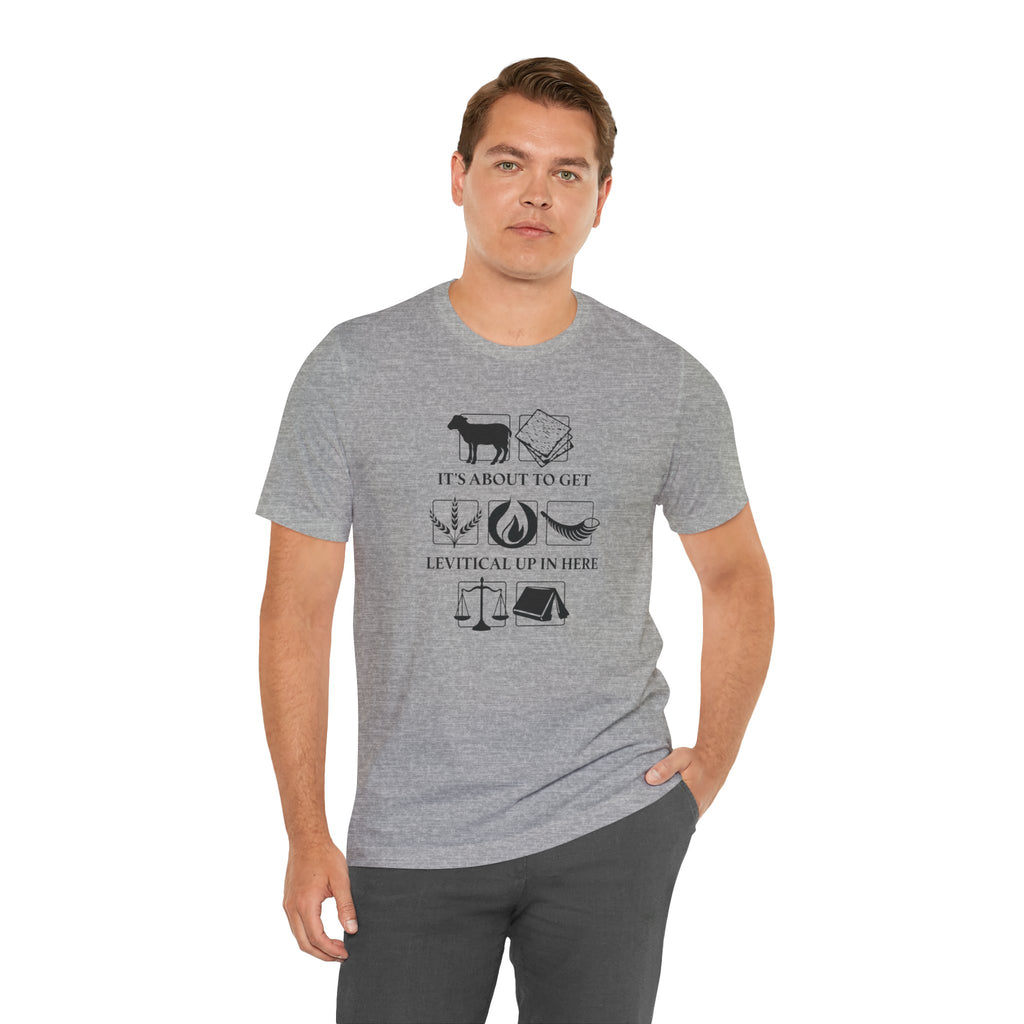 Levitical Up In Here T-Shirt — Funny Bible Symbols Tee
