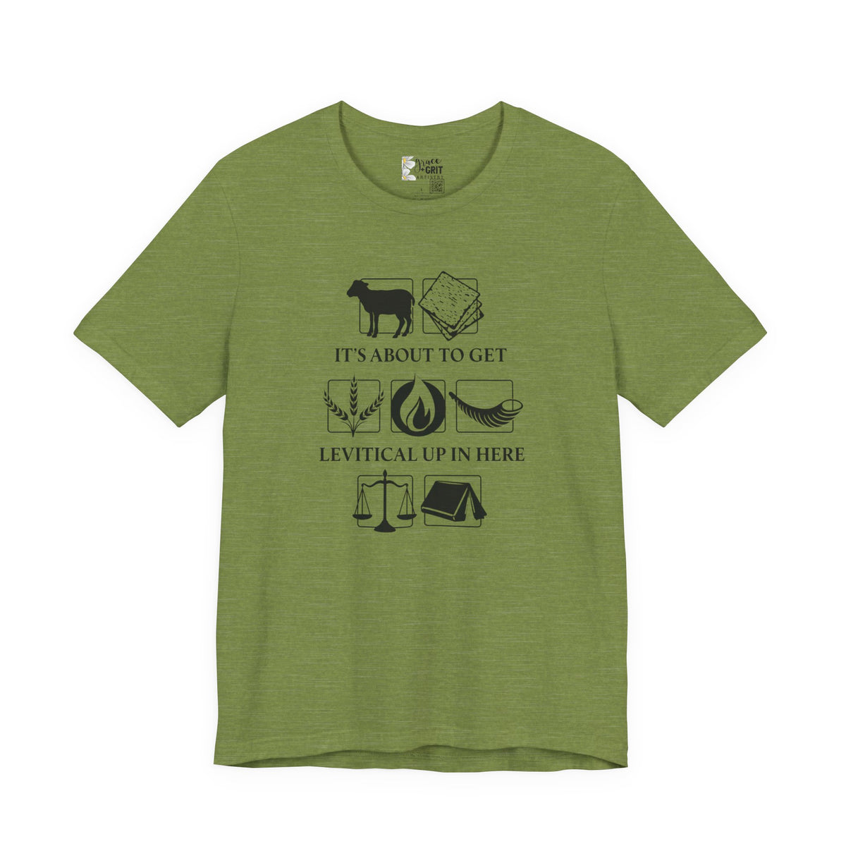 Levitical Up In Here T-Shirt — Funny Bible Symbols Tee