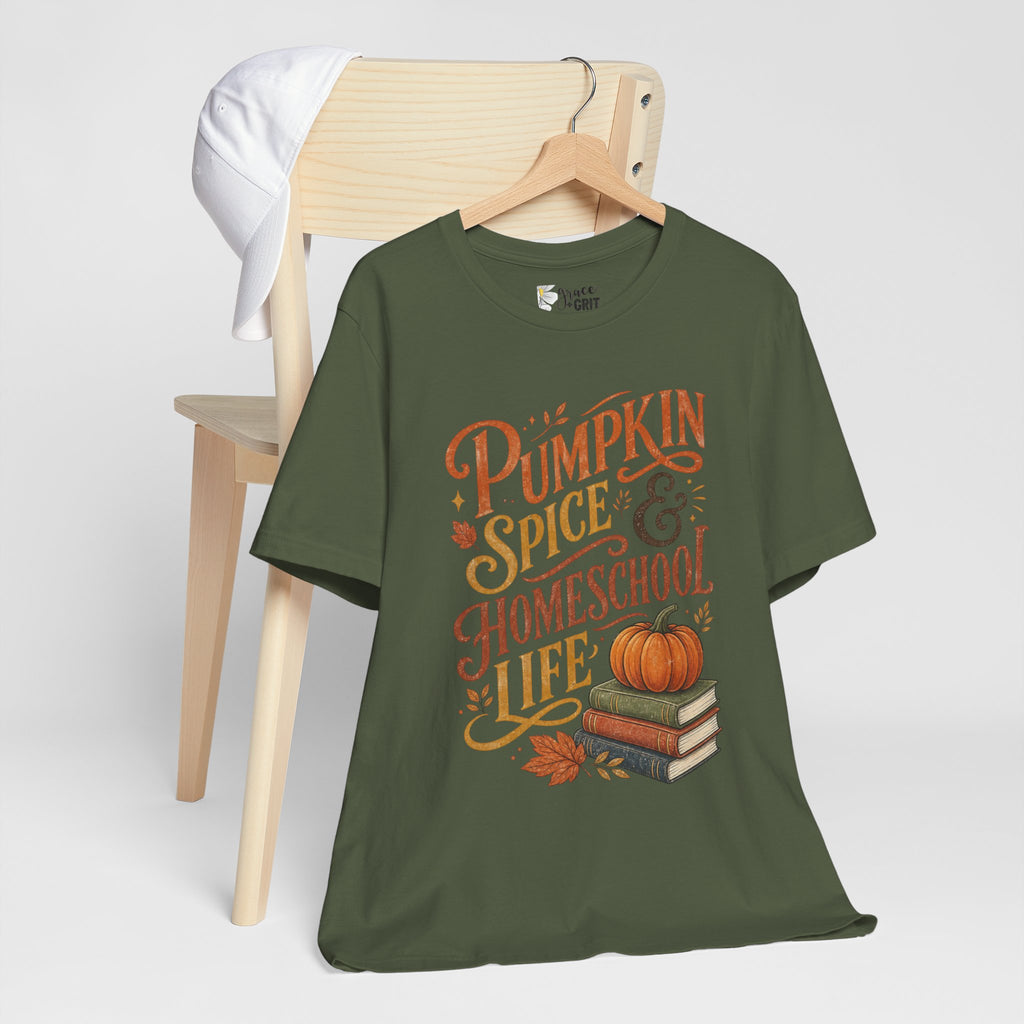 Pumpkin Spice Homeschool Life Tee