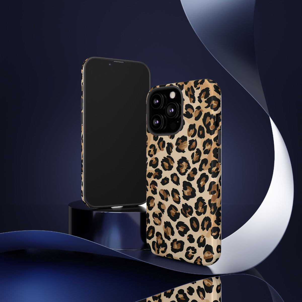Leopard Print Tough Phone Case