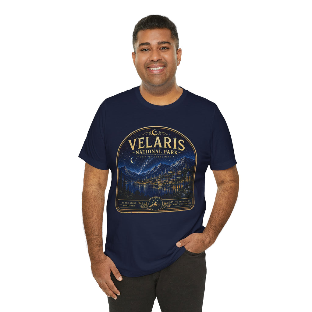 Velaris National Park Tee — Nighttime Cityscape Graphic Shirt