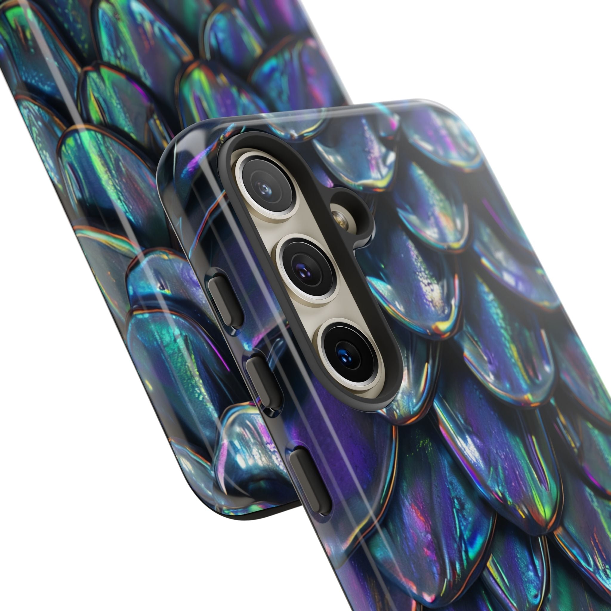 Dragon Scale Phone Case — Iridescent Dragon Scale Tough Case