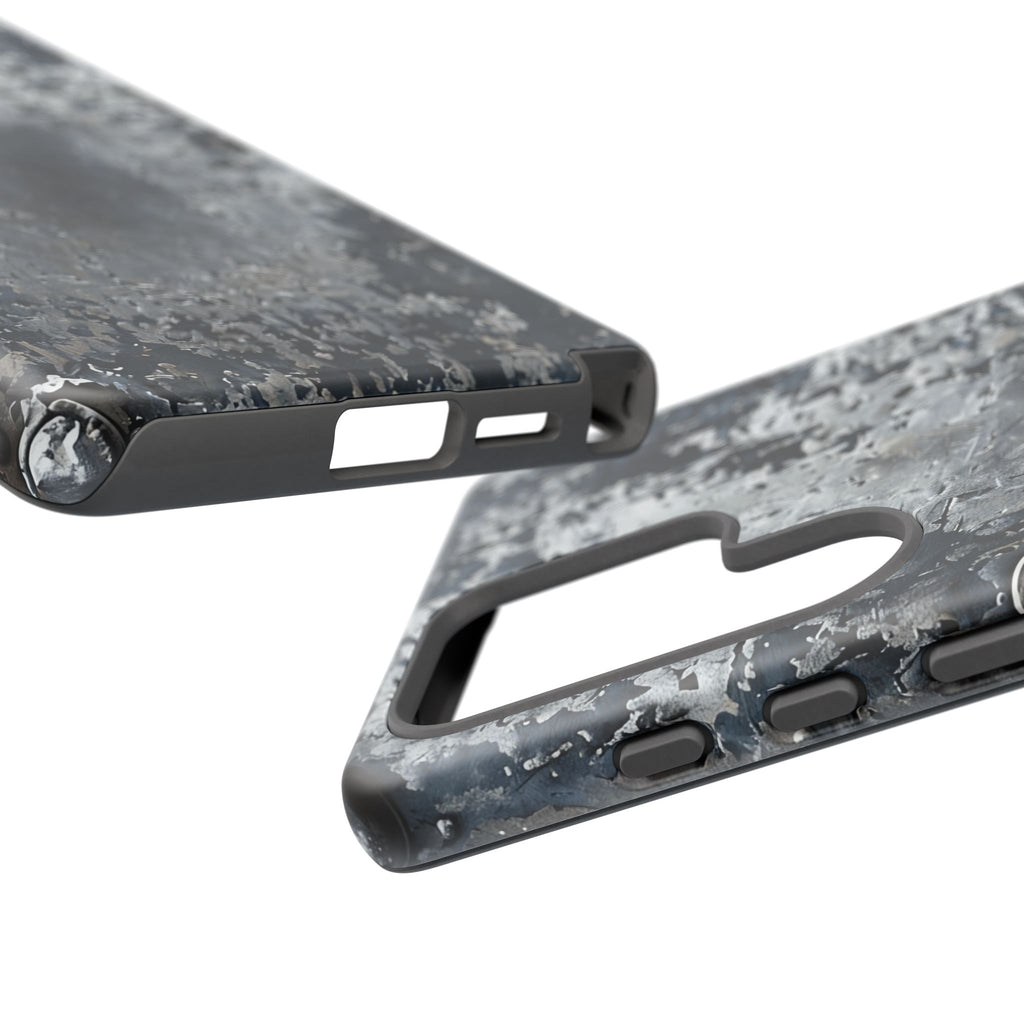 Rugged Rusted Metal Phone Case — Industrial Distressed Armor for iPhone