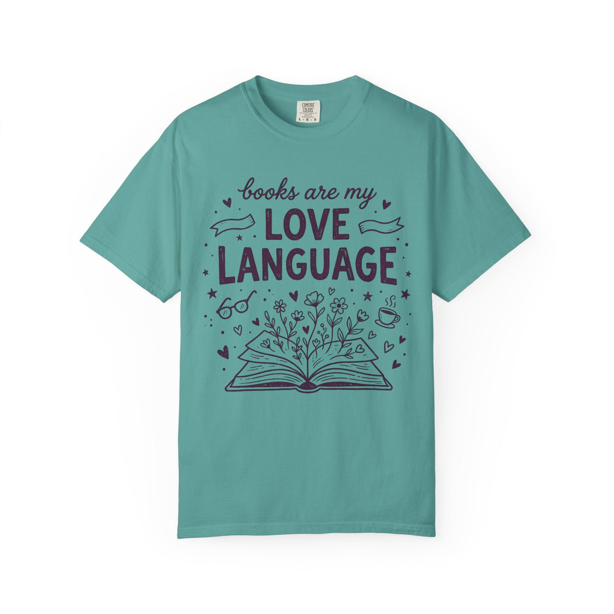 Books Are My Love Language T-Shirt