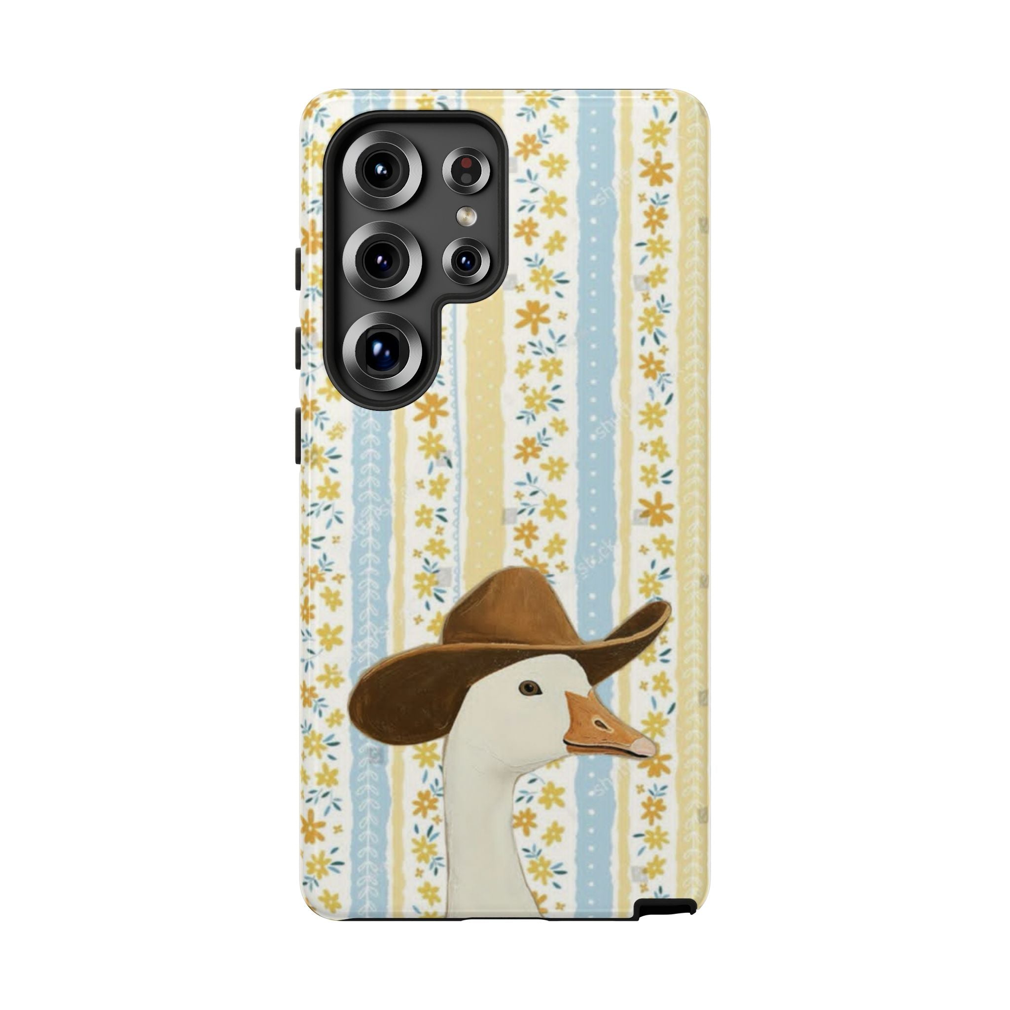 Goose Cowboy Phone Case – Cute Country Floral iPhone Cover