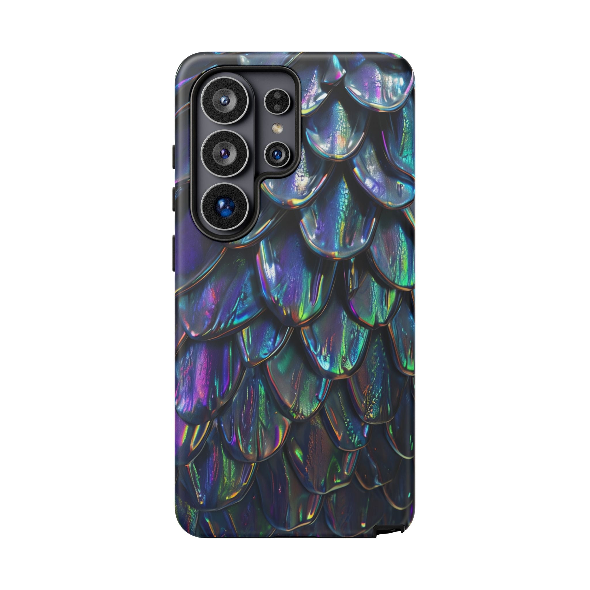 Dragon Scale Phone Case — Iridescent Dragon Scale Tough Case