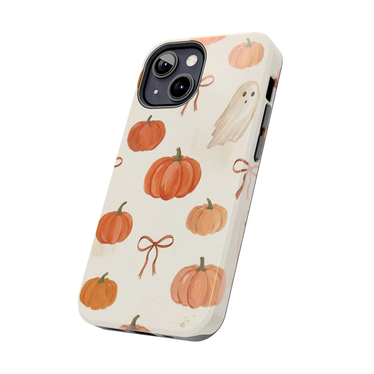 Pumpkin Ghost Phone Case – Cute Halloween Fall Pattern