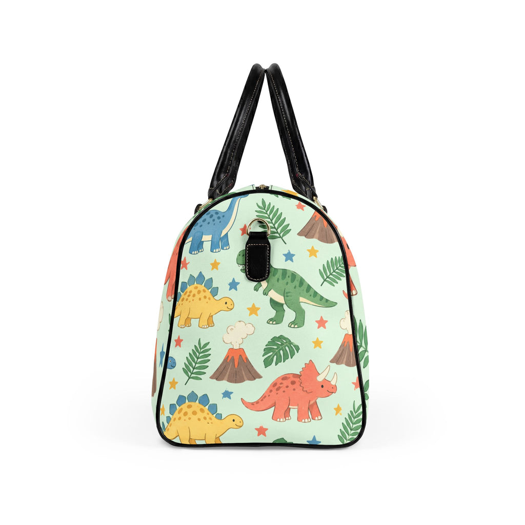 Dinosaur Adventure Faux Leather Travel Bag
