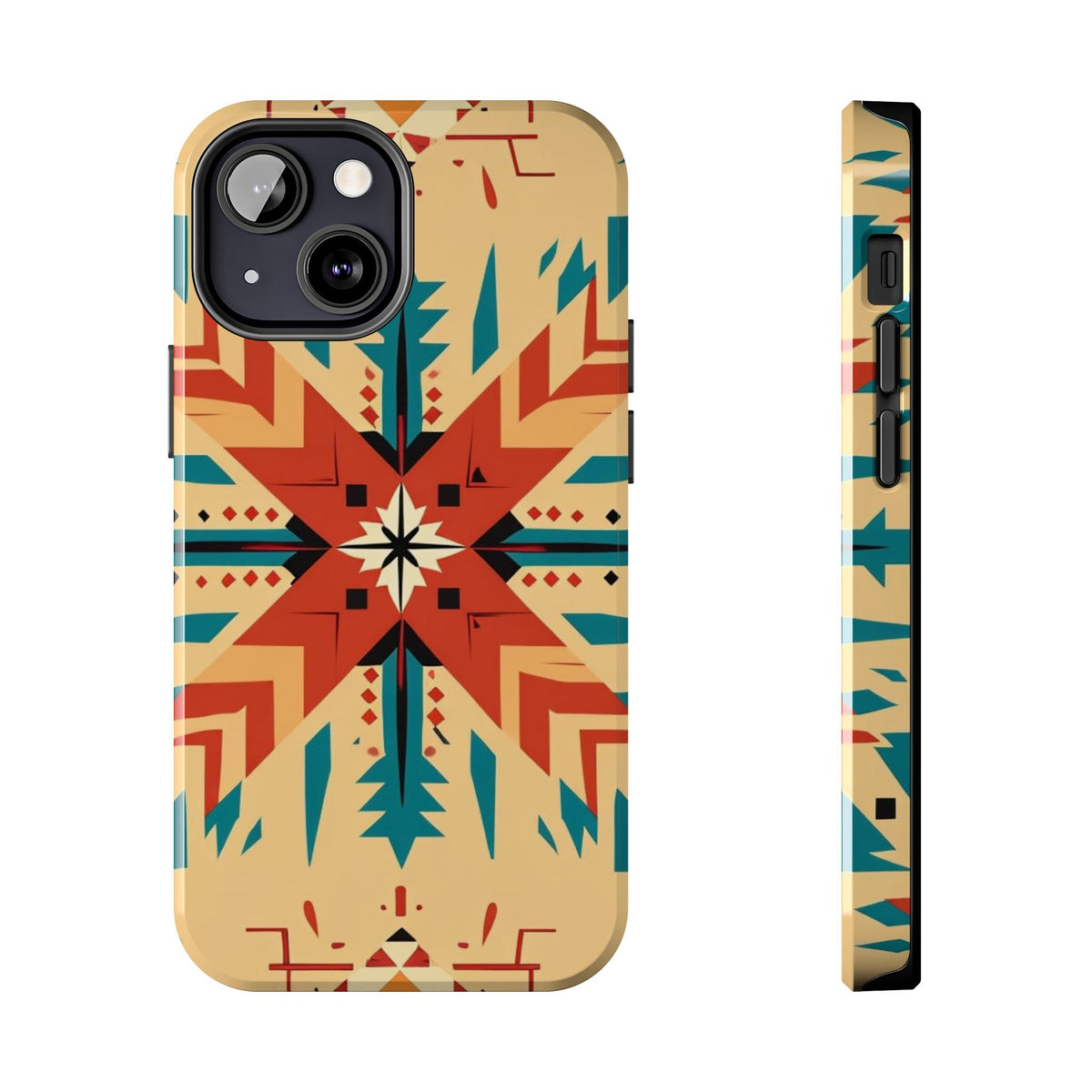 Southwestern Geometric Starburst Tough Phone Case