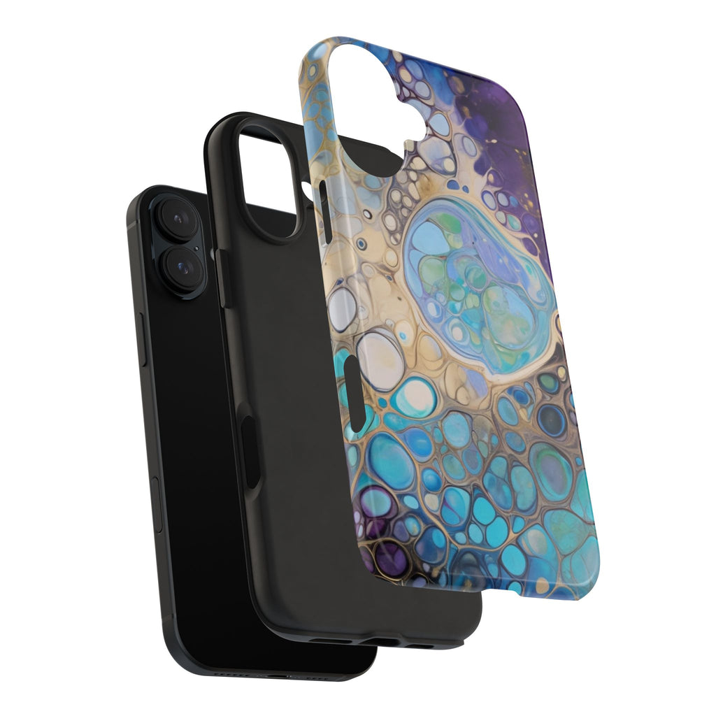 Abstract Ocean Bubble Tough Phone Case