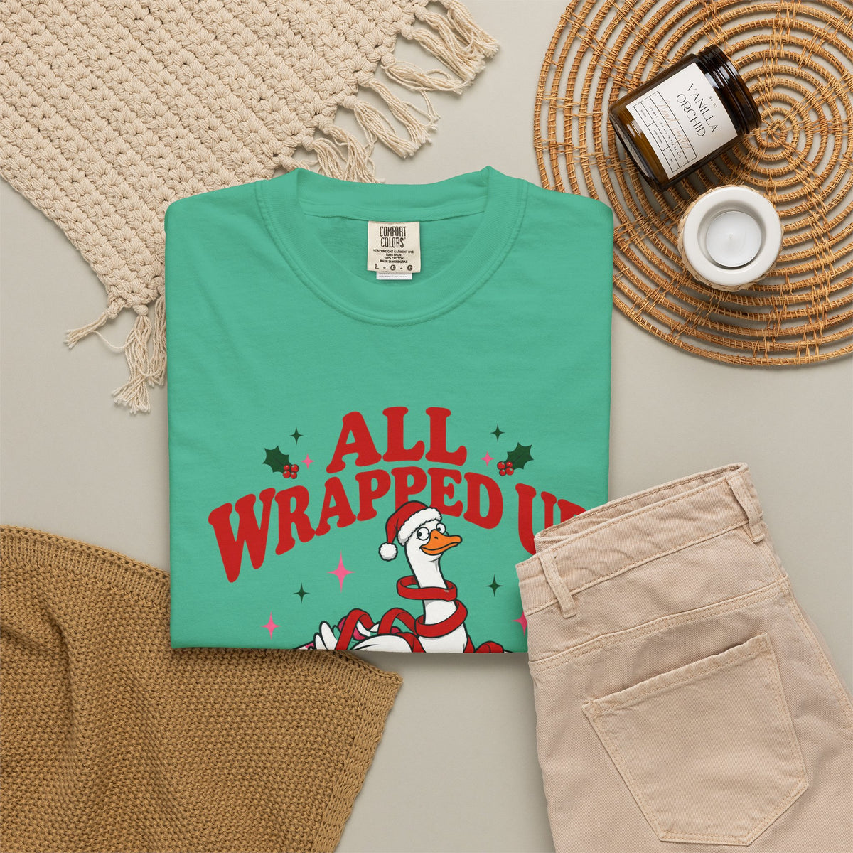 All Wrapped Up in Nonsense Christmas T-Shirt
