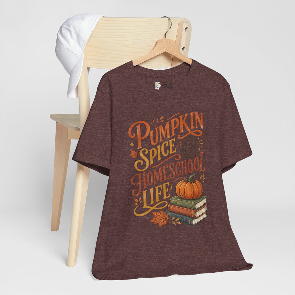 Pumpkin Spice Homeschool Life Tee