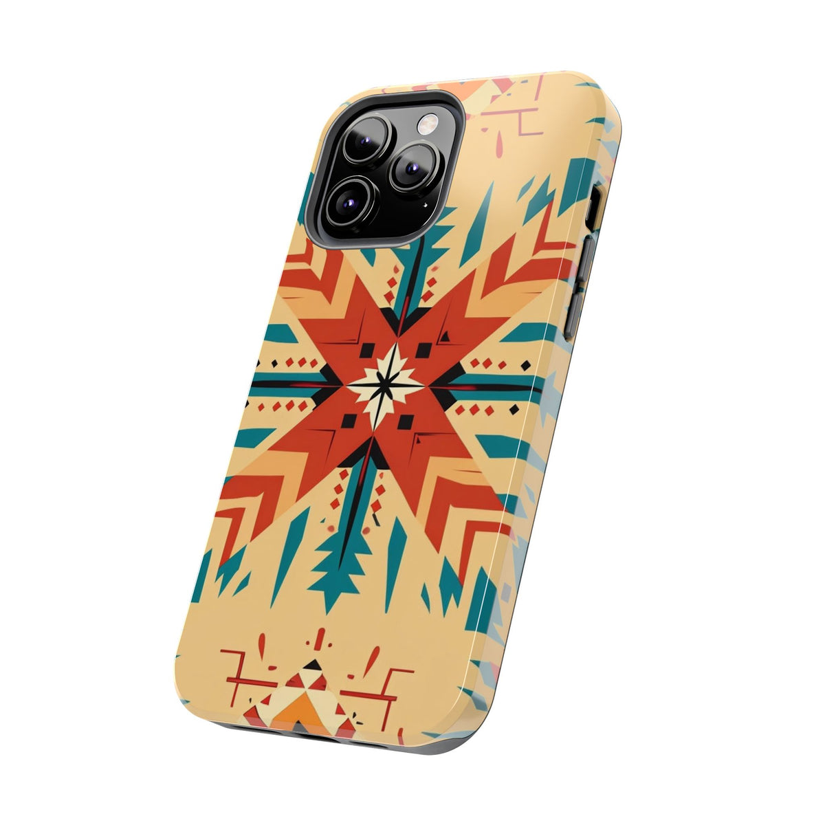 Southwestern Geometric Starburst Tough Phone Case