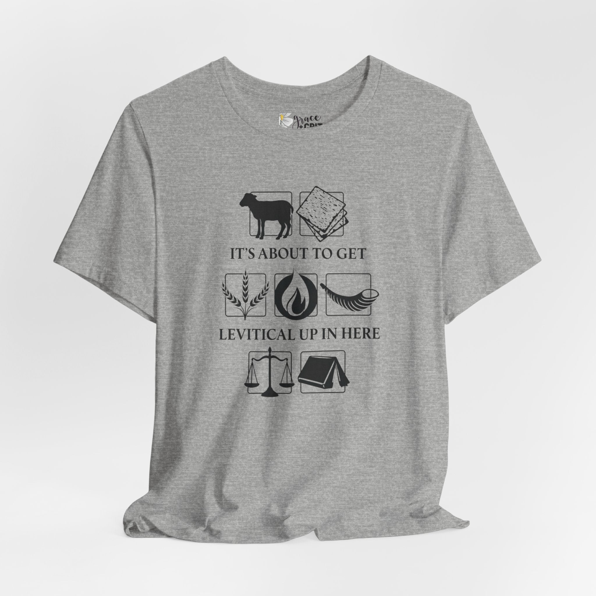 Levitical Up In Here T-Shirt — Funny Bible Symbols Tee