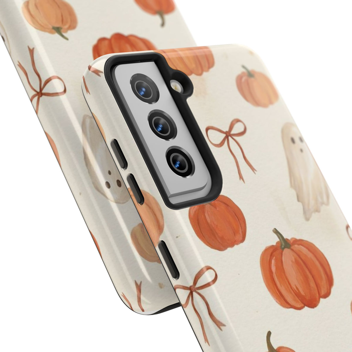 Pumpkin Ghost Phone Case – Cute Halloween Fall Pattern