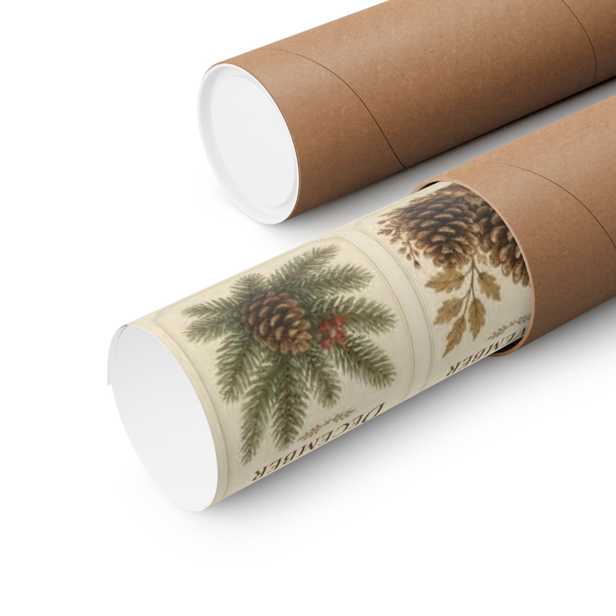 Months of the Year Botanical Poster