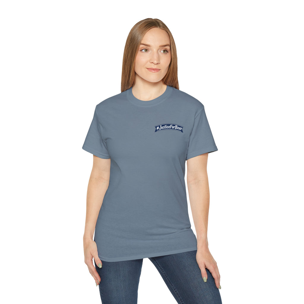 Team Bear #JusticeForBear Animal Advocacy T-Shirt