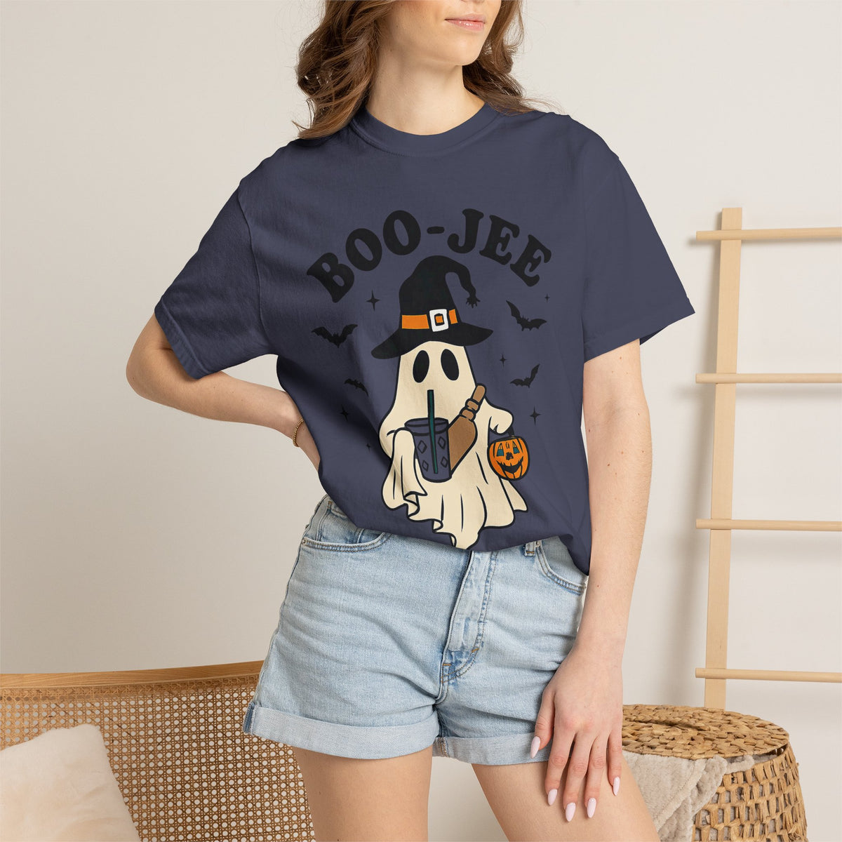 Boo-Jee Ghost Halloween T-Shirt