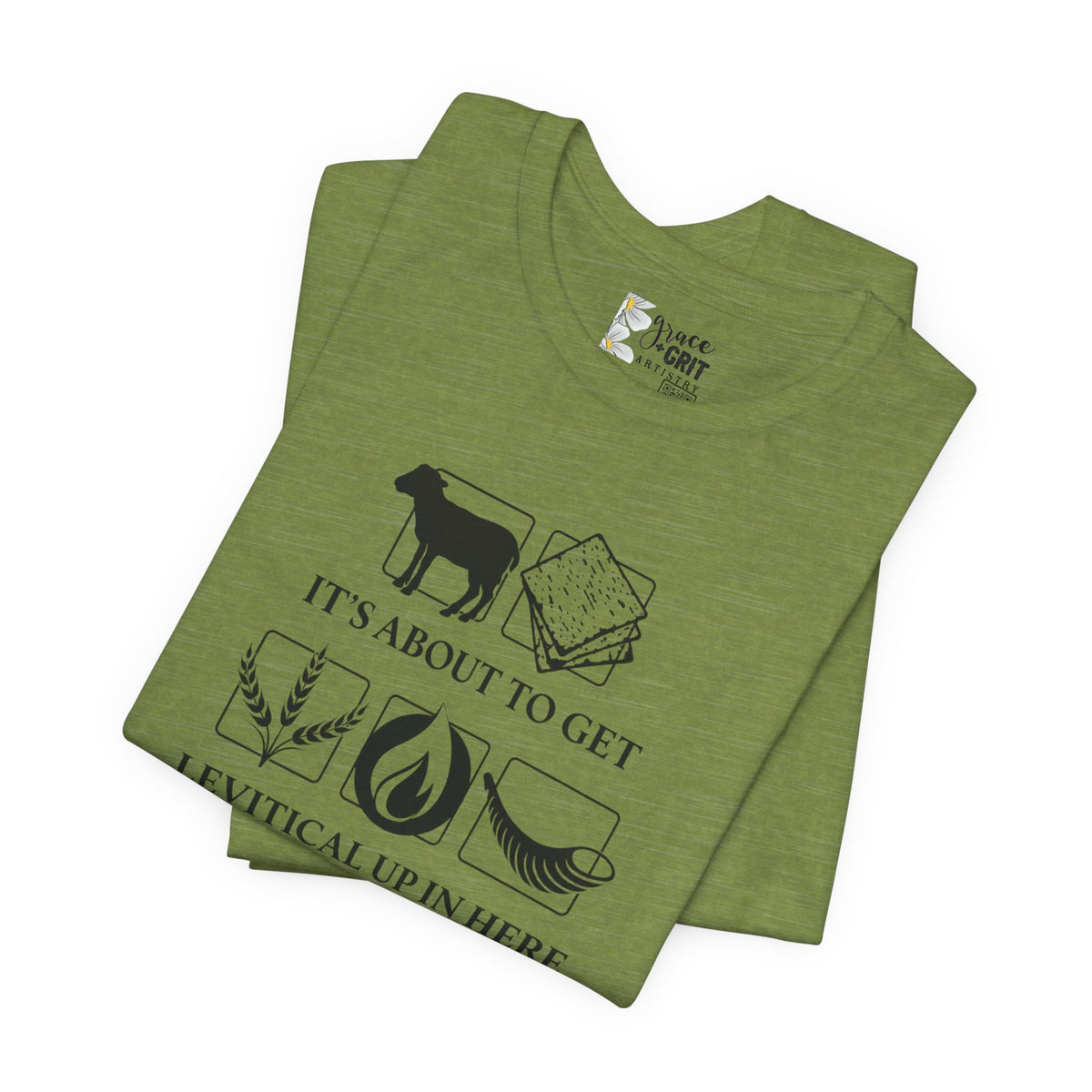 Levitical Up In Here T-Shirt — Funny Bible Symbols Tee