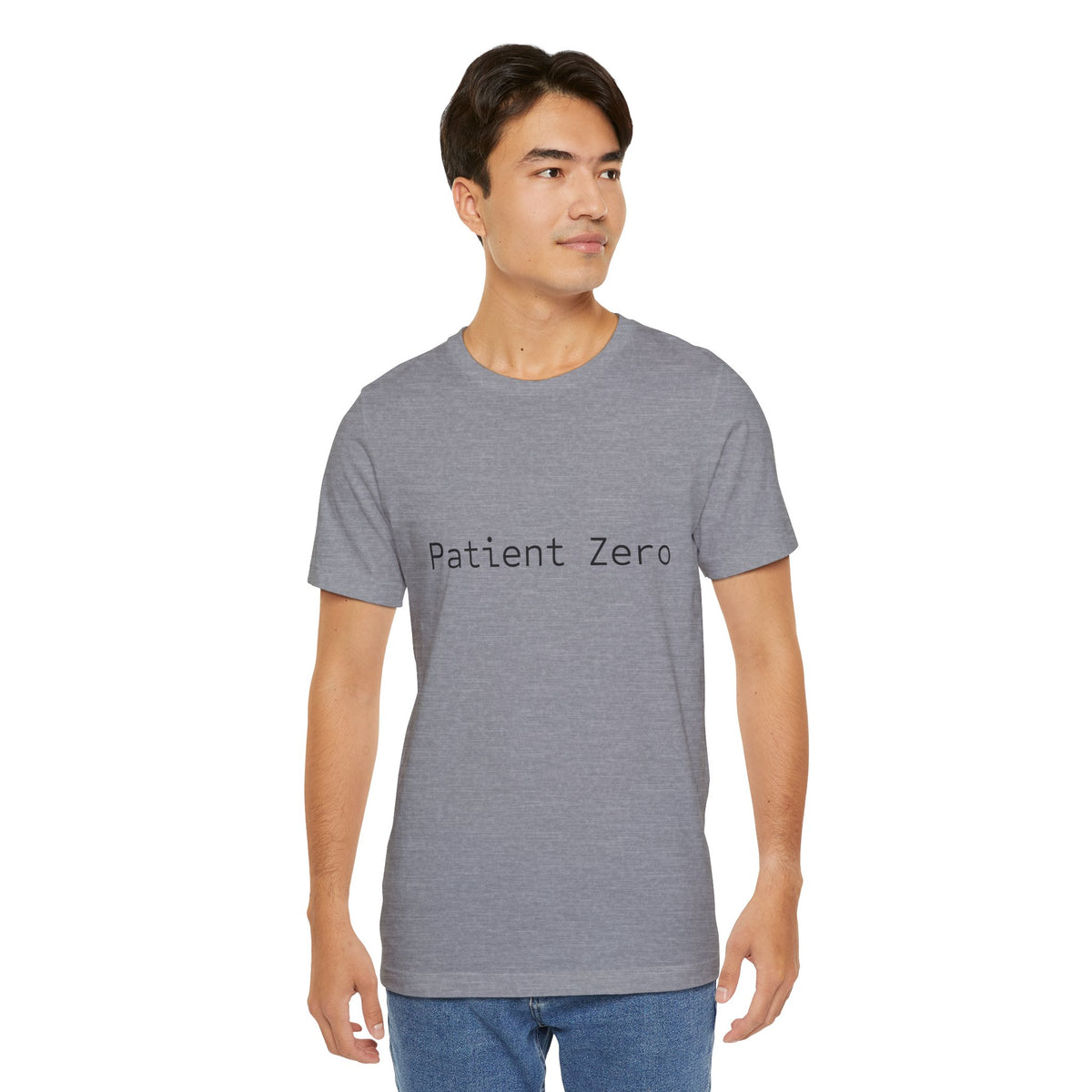 Patient Zero T-Shirt — Minimalist Text Tee