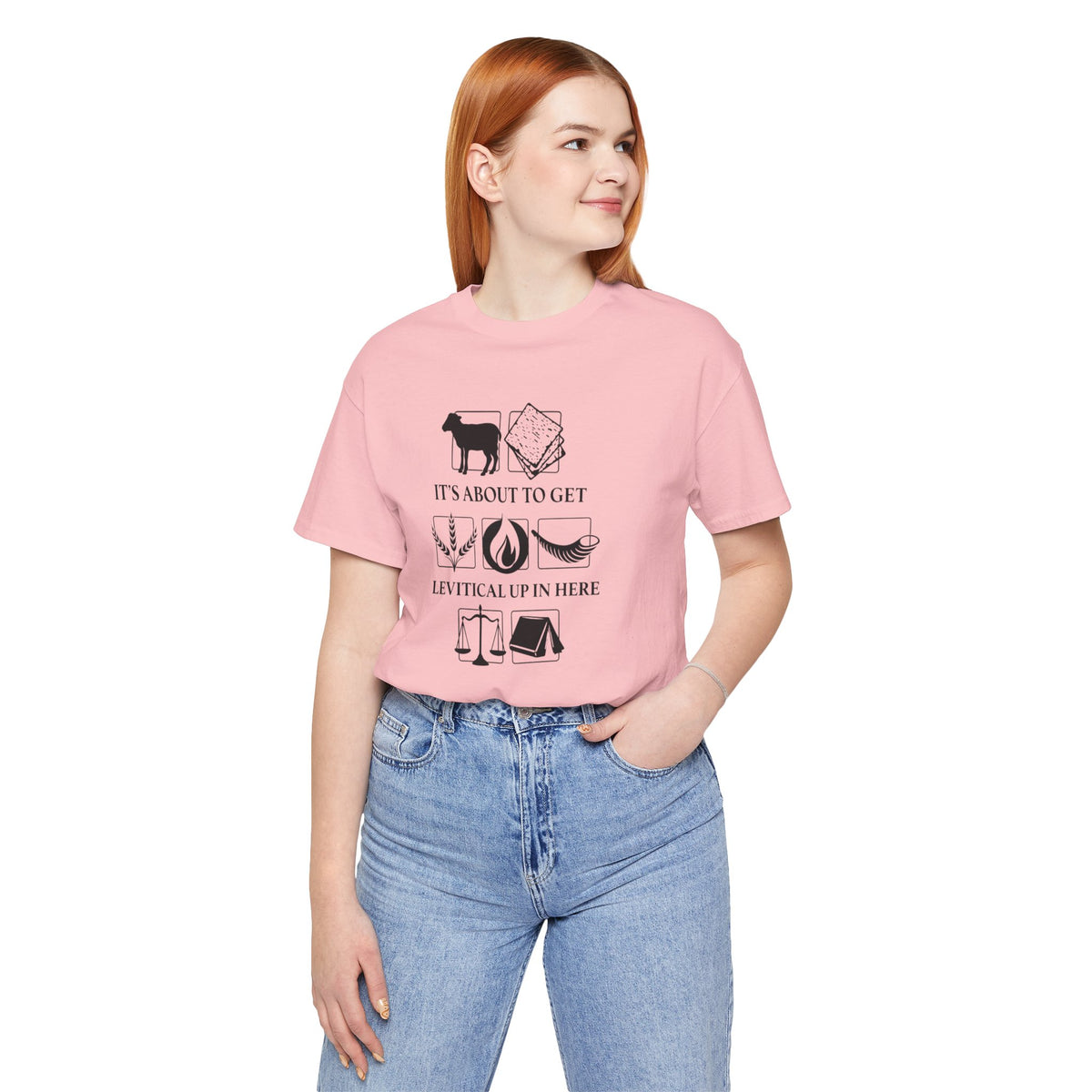 Levitical Up In Here T-Shirt — Funny Bible Symbols Tee